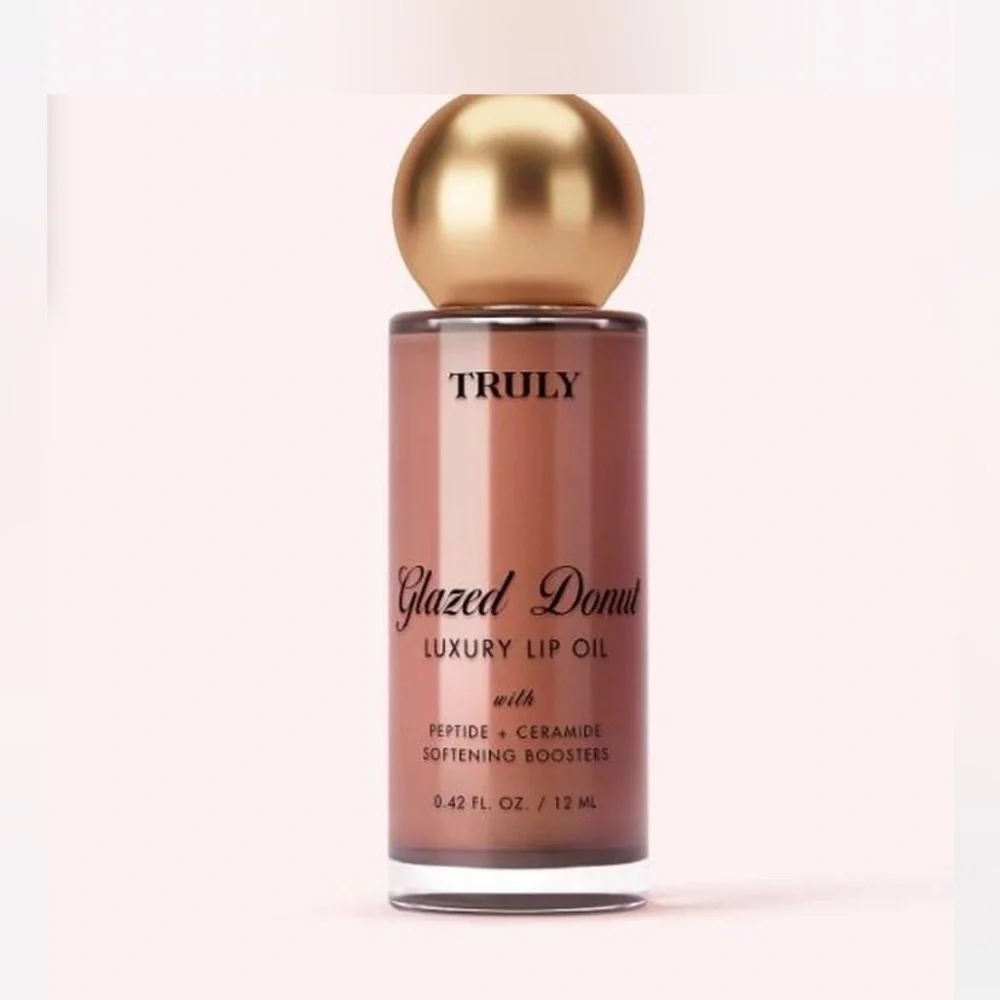 truly glazed donut lip oil